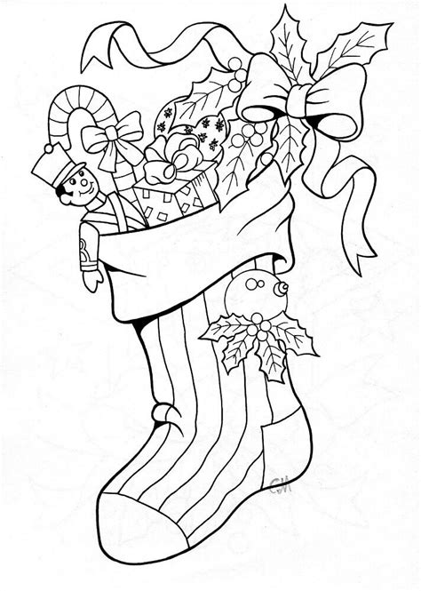 free printable christmas stocking coloring page|christmas stocking coloring page pdf.